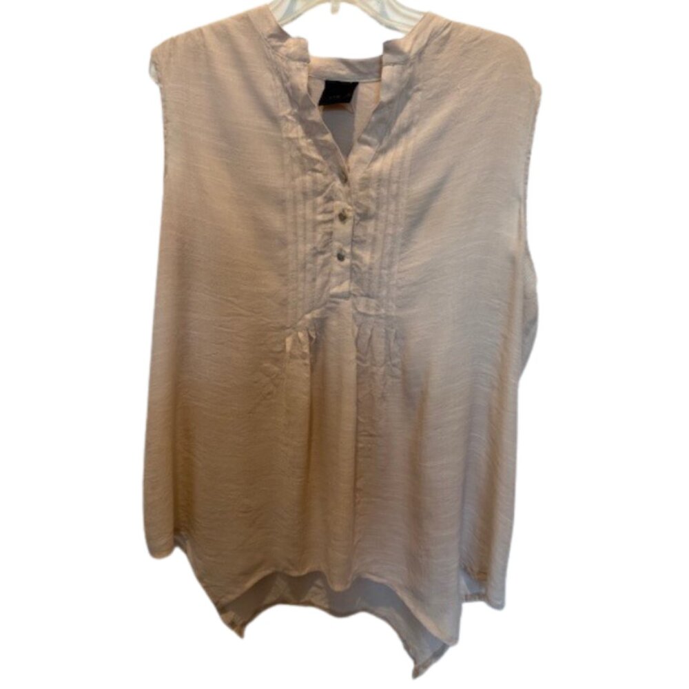 j.t.b. Sleeveless Asymmetrical Top Size 2X